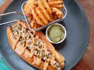Hot Dogs Seafood Pasta @ Blacksmith Perth